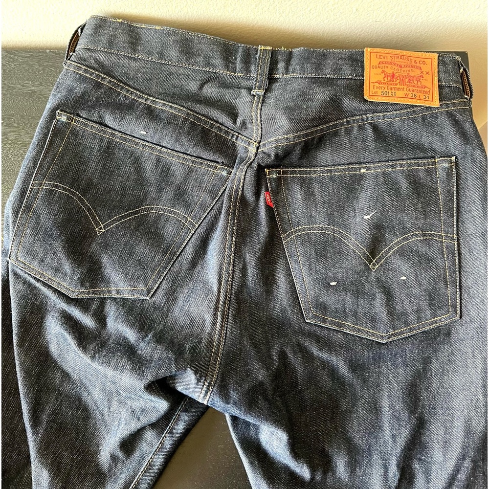 Raw Selvage Levi’s cone denim Jeans